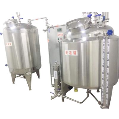 China High Quality Liquid Machinery Repair Shops Storage Stainless Steel Storage Tank for sale