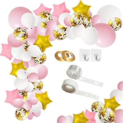 China Aluminum Foil Party City Birthday Wedding Festival Latex Balloons Set Party Big Balloon for sale