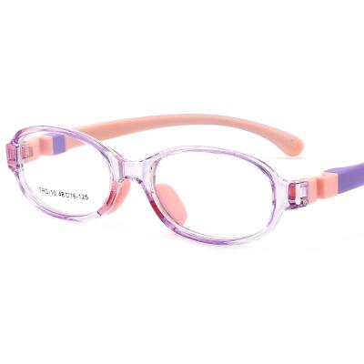 China Light Blue Light Blocking Kids Glasses Frame Teenagers Eyeglasses Children TR90 Glasses Frames Anti Colored Kids Glasses for sale