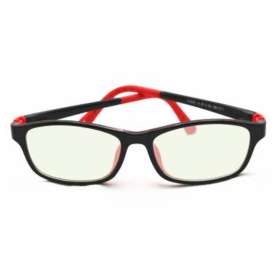 China 2022 new design anti anti drop reading frame blue light rubber glass anti radiation safty myopia glasses for sale