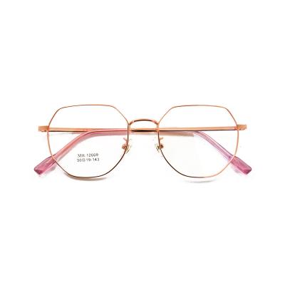 China Wholesale Light Weight 12009 Unisex Outdoor Fashion Excellent Quality Titanium Optical Glass Frame for sale