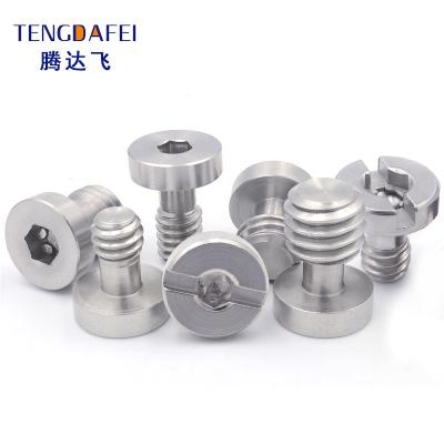 China Quick Round 1/4/3/8 Camera Screws Stainless Steel Hexagon Socket Set Screw Fittings for sale