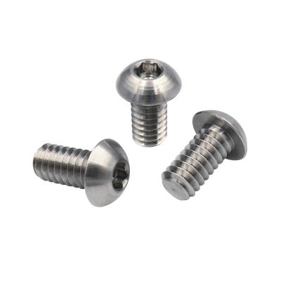 China Round gr5 hex head socket titanium screw 1/4-208-3210-32 specifications full gr5 bolt for sale