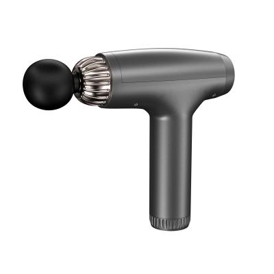 China Good Body Supplier Black Custom Muscle Massage Gun 30 Speeds With 5 Head for sale