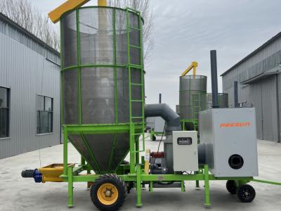 China 5 Tons Maize Portable Dryer Machine With Diesel Burner System for sale