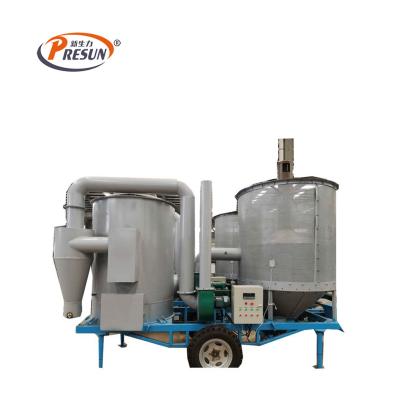 China 4 Tons Per Batch Silo Volume Mobile Grain Portable Dryer Machine for sale