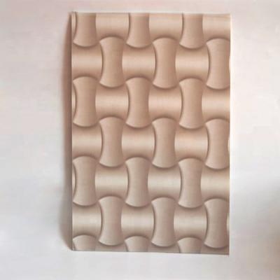 China Modern Hot Stamping Decorative Wall Cladding 3d Wall Panel Indoor Interior For Home for sale