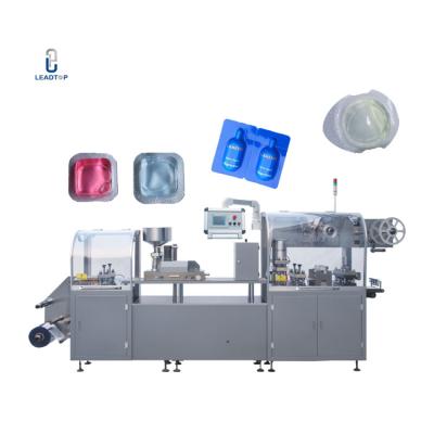 China Automatic Food DPP 260 Perfume Mouthwash Hair Care Essential Oil Blister Packing Machine for sale