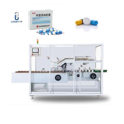 China Automatic Food Vitamin Tablets Capsules Calcium Tablets Medicine Tray Cartoning Machine for sale