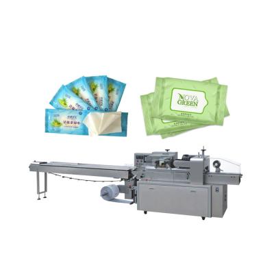 China Chemical Automatic Tissue Paper Packing Machine Pillow Bag Type Packaging Machinery for sale