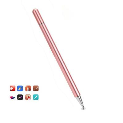 China Magnetic Cap Stylus Pen With Extra Touch Screen Pen Metal Tip Ball Pen Promotional Dismountable Passive Stylus Pen for sale