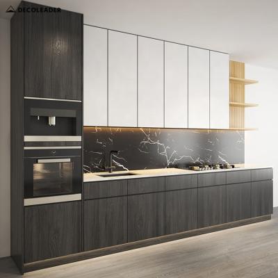 Chine China Contemporary Cheap Price Melamine Laminate 2Pac Lacquer Kitchen For Wholesales And Projects à vendre