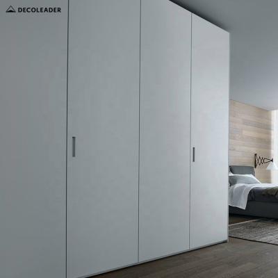 China (Height)Adjustable Hinged Swing Door Wardrobe Closet With Simple Italian Style And Ultra Matt Finish Te koop