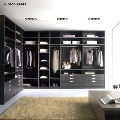 China (Size)Adjustable Modern Modular Walk In Closet System Open Wardrobe Arsenals Te koop