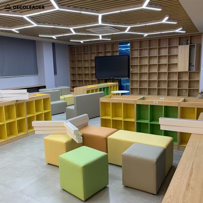 중국 Modern School Library Bookcase Solution Design 판매용