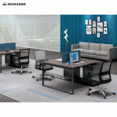 China Customizable Large Room Administrative Staff Office Layout Design By Staff Workstation Combination for sale