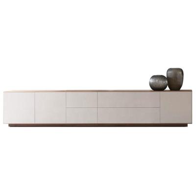 China (Size) Matt White modern adjustable and wooden sideboard Te koop