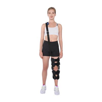 China 2021 New Adjustable Rehab ROM Knee Brace Protector, Knee Joint, Thigh, Calf, Ankle, for sale