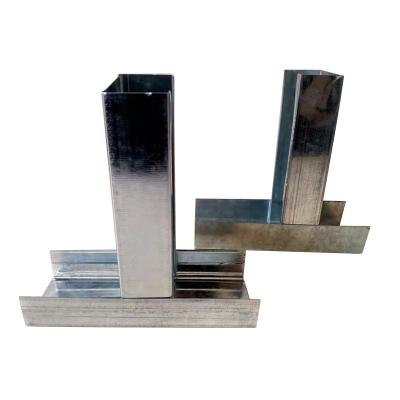 China Modern Wholesale High Quality Extruded Steel Channel Metal Stud Small Channel Framing Steel for sale