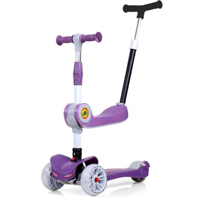 China New Kick Scooter 2021 Seat Scooter 3 Wheels Lightweight Kids Scooter With Seat for sale