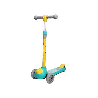 China 2021 New Children's Scooter 3 Light Wheel Pu Cheap Price Kids Scooter Kick Scooter for sale