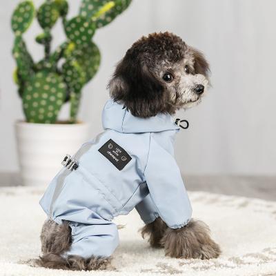 China Viable High Quality Waterproof Raincoat For Small Pet Anorak Dog Raincoat for sale