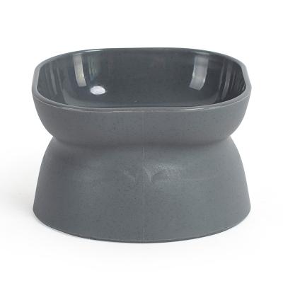 China Expanded Sustainable Bay 2 Cat Bowls slanted design for easy cat eating and dishwasher safe drinking for sale