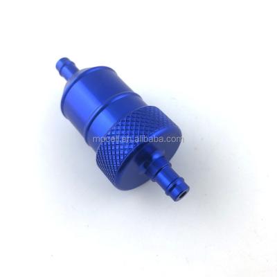 China Aluminum CNC Machined Aluminum Motorcycle Oil Filter With High Performance for sale