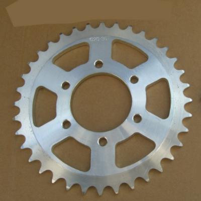 China CNC aluminum alloy aluminum milling sprockets for motorcycle or go kart with anodized color and high strength for sale