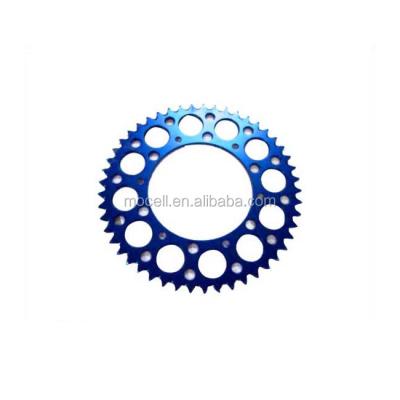 China Aluminum CNC Motorcycle Aluminum Sprocket With Custom Design for sale