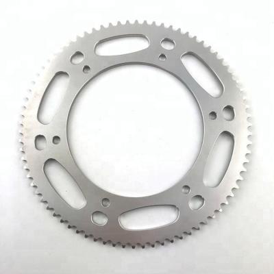 China CNC Aluminum Foil Go Kart 219 Sprocket With Different Size for sale