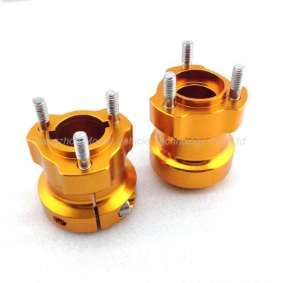 China Aluminum Mocell Go Kart Access CNC Machined Aluminum Turning And Polished Wheel Hub With Good Quality for sale