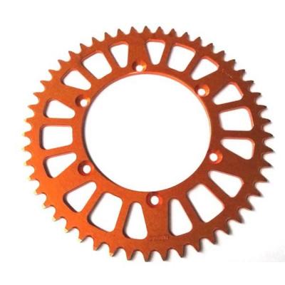 China 520 aluminum rear sprocket for dirt bike pit bike for sale