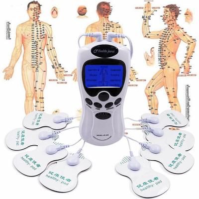 China Electric Body Herald Dix Acupuncture Body Mucle Massager Digital Therapy Machine 8 Guards For Neck Foot Leg Back Health Care for sale