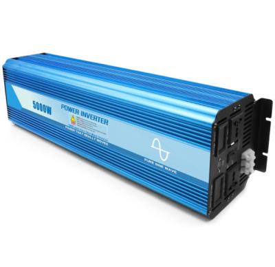 China Low Power Pure Sine Wave Inverter 12v 24v 1000kw 3kw 5000w Solar Inverter 426*322*124mm for sale