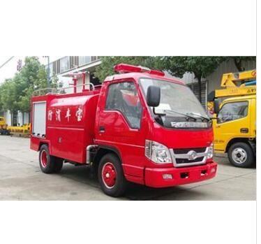 China new model mergency Rescue Mini Foton Forland Fire Service Truck  2 ton watering fire truck for sale