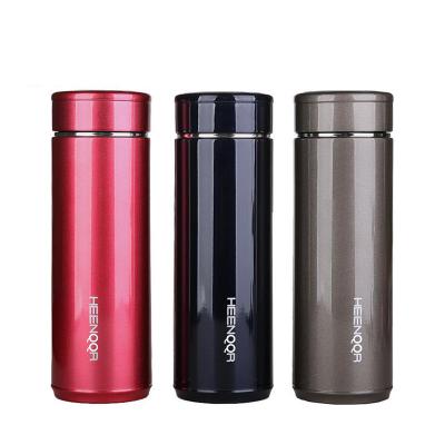 China Customized Logo 304 Vacuum Stainless Steel Water Bottle PORTABLE Business Car Thermal Mug for sale