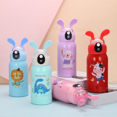 China Viable New Children's Viable Cartoon Display Canteen Student Gift Flask Children's Vacuum Thermos Water Bottle for sale