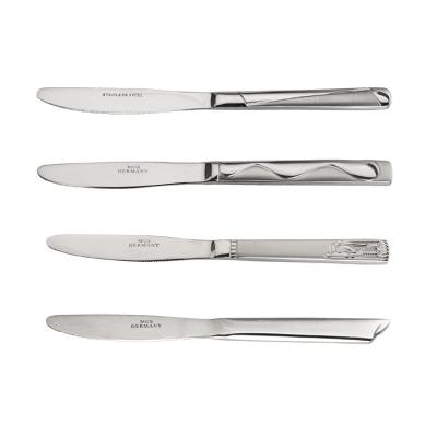 China Factory Supplier Stainless Steel Tableware Steak Knife Food Knife Viable Western Hotel Gift Knife for sale