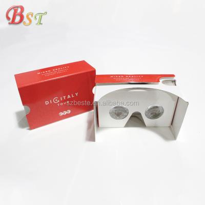 China Compatible with Android/Iphone mobile phone new product! ! DIY Cardboard Google Virtual Reality 3d Google Glasses for sale