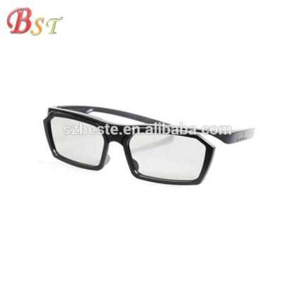 China 3d cinema with reald plastic polarized passive 3d glasses for 3d movie and 3d tv for sale