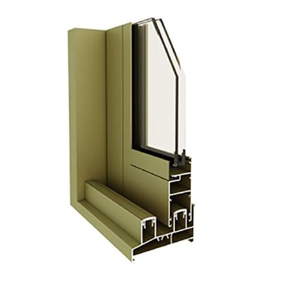 China door & Window Extrusion Sliding Door Profile 6063 Aluminum Profile For Sliding Glass Door for sale