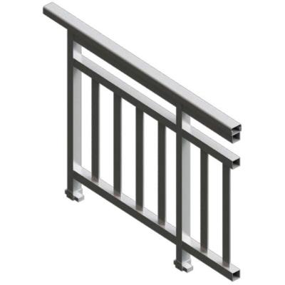 China High Quality 6063 Balustrade Balustrade Railing Aluminum Profile For Garden Balcony for sale