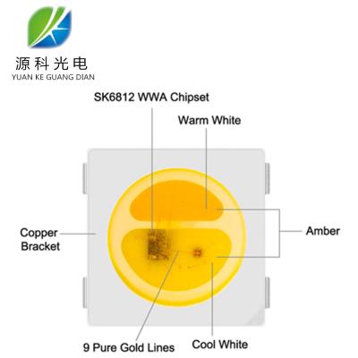 Chine LED Matrix et bande Smart incorporé a mené la puce IC à l'intérieur de polychrome à vendre