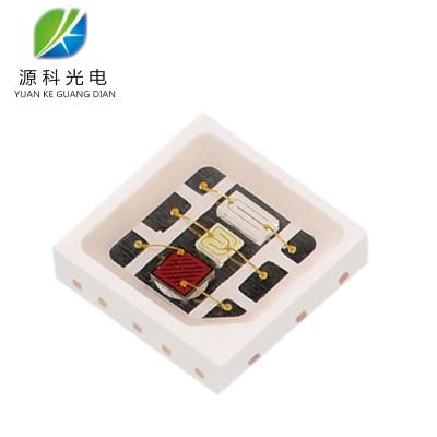 China Tri Color RGB LED Chip SMD3030 EMC 0.6W Rgb Led Full Color For Downlight Spotlight for sale