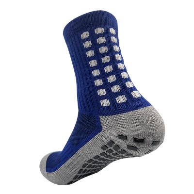 China Breathable Improved Professional Football Gripper Basketball Gripper Soccer Anti Slip Sports Socks Breathable Non Slip Soccer Socks for sale