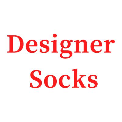 China QUICK DRY Cotton 2D Density Socks High Quality Fashionable Socks Custom Letter Women Designer Socks Famous Brand for sale