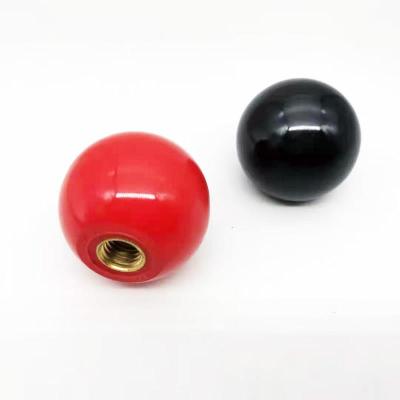 China Factory M12*40 Thread Ball Knob Bakelite Ball Knob Phenolic Handle for sale