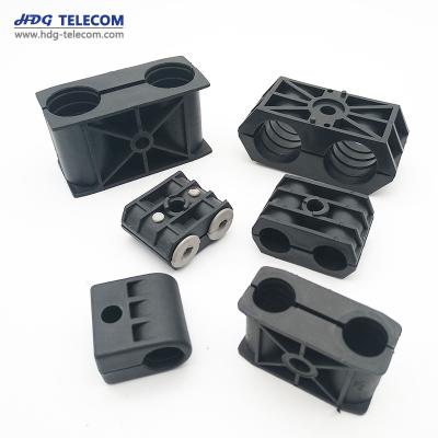 China Telecom Mains Feeder Cable Support Blocks For Coaxial Cable for sale