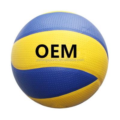 China Volleyball Playing Volleyball Soft Laminated PU Volleyball Ball Wholesale For Beach Training for sale